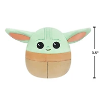 Squishmallows Original Star Wars 12-Inch Mandalorian + 3.5-Inch Grogu Plush (2-Pack)
