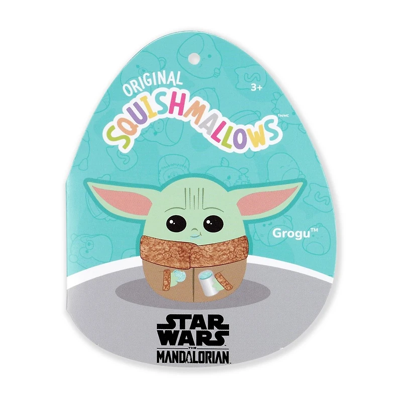 Squishmallows Original Star Wars 8-Inch Grogu Assortment – One Variation Chosen at Random
