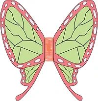 Demon Slayer Kanao's Butterfly Hairclip
