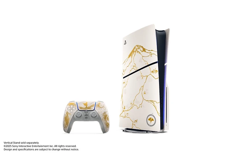 PlayStation 5 Console – Ghost of Yotei Gold Limited Edition Bundle 