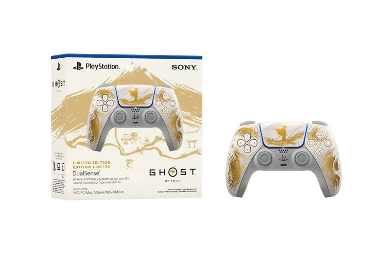 DualSense Wireless Controller – Ghost of Yotei Gold Limited Edition 