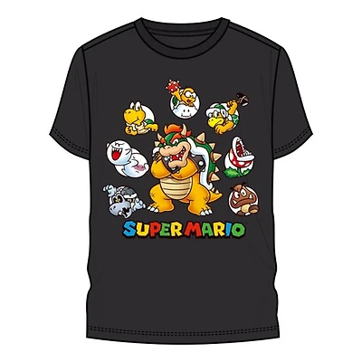 Bowser de Super Mario Bros avec ses Minions