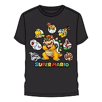 Bowser de Super Mario Bros avec ses Minions