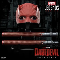 Marvel Legends Series Daredevil: Born Again Premium Roleplay Mask and Billy Club 
