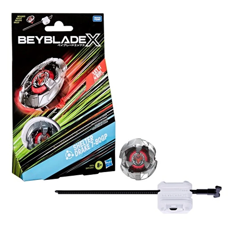Beyblade X Shelter Drake 77-80GP BX Starter Pack Set 