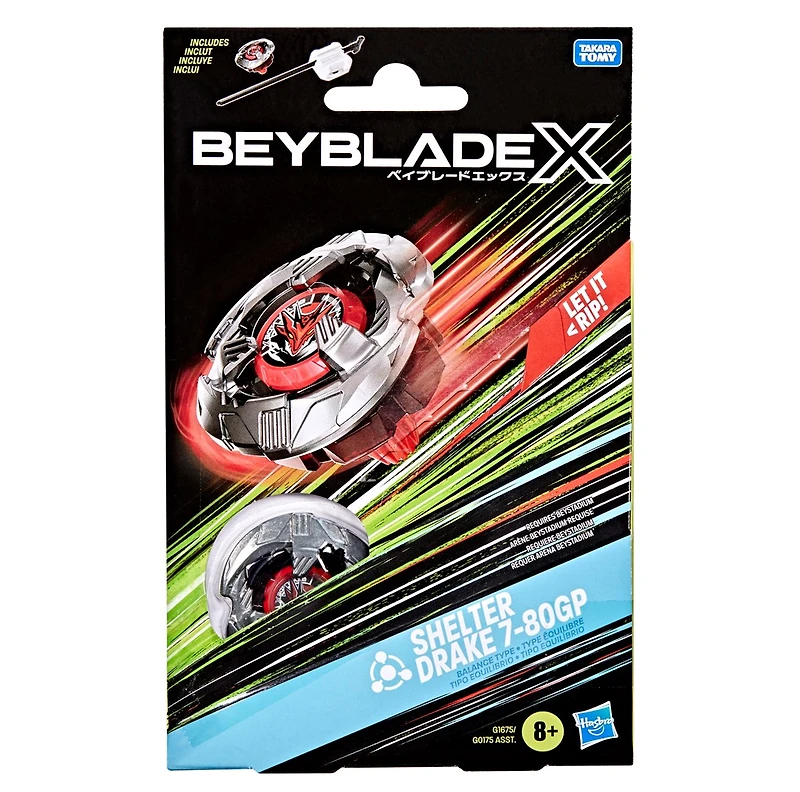 Beyblade X Shelter Drake 77-80GP BX Starter Pack Set 