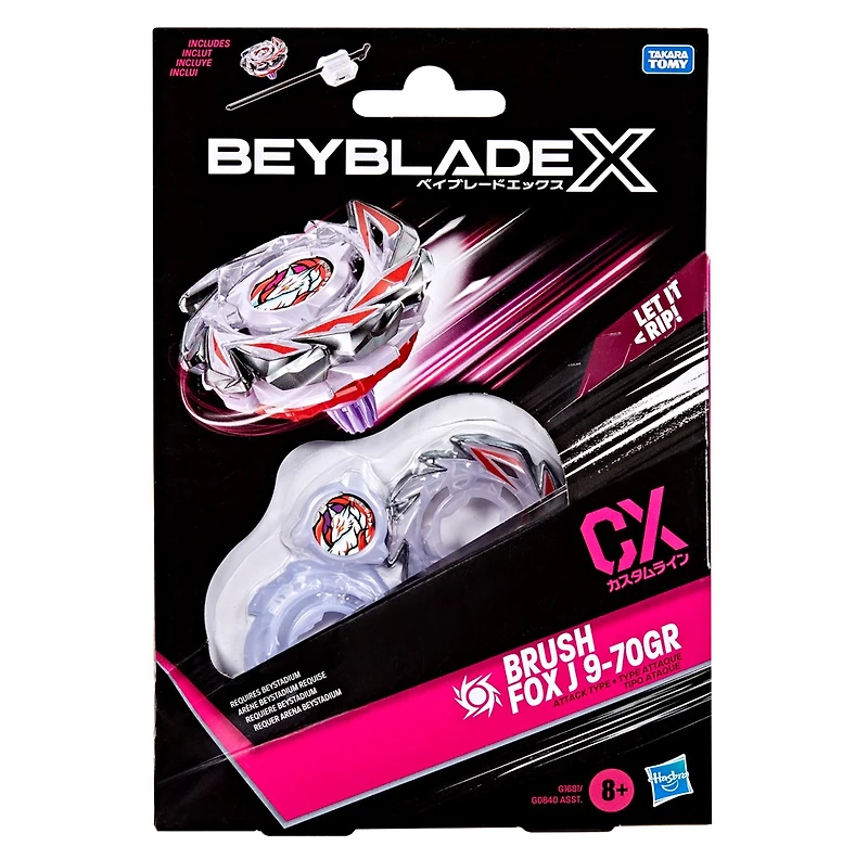 Beyblade X Brush Fox J 9-70GR CX Starter Pack Set 
