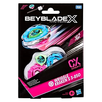 Beyblade X Wriggle Kraken S 3-85O CX Starter Pack Set 