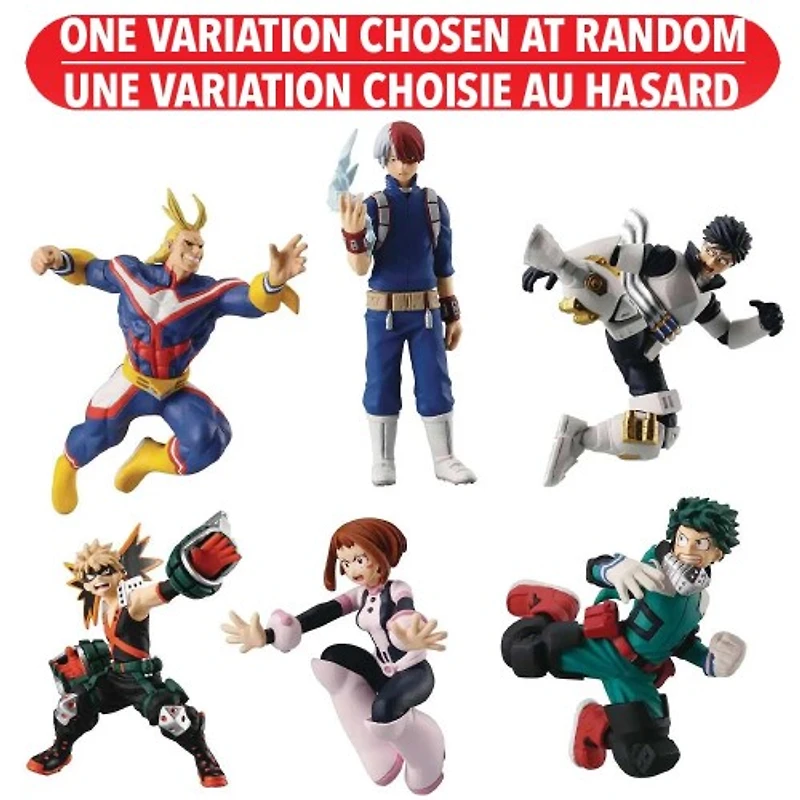 My Hero Academia Smash!!! 3.5-Inch Mystery Pack Vol.1 – One Variation Chosen at Random