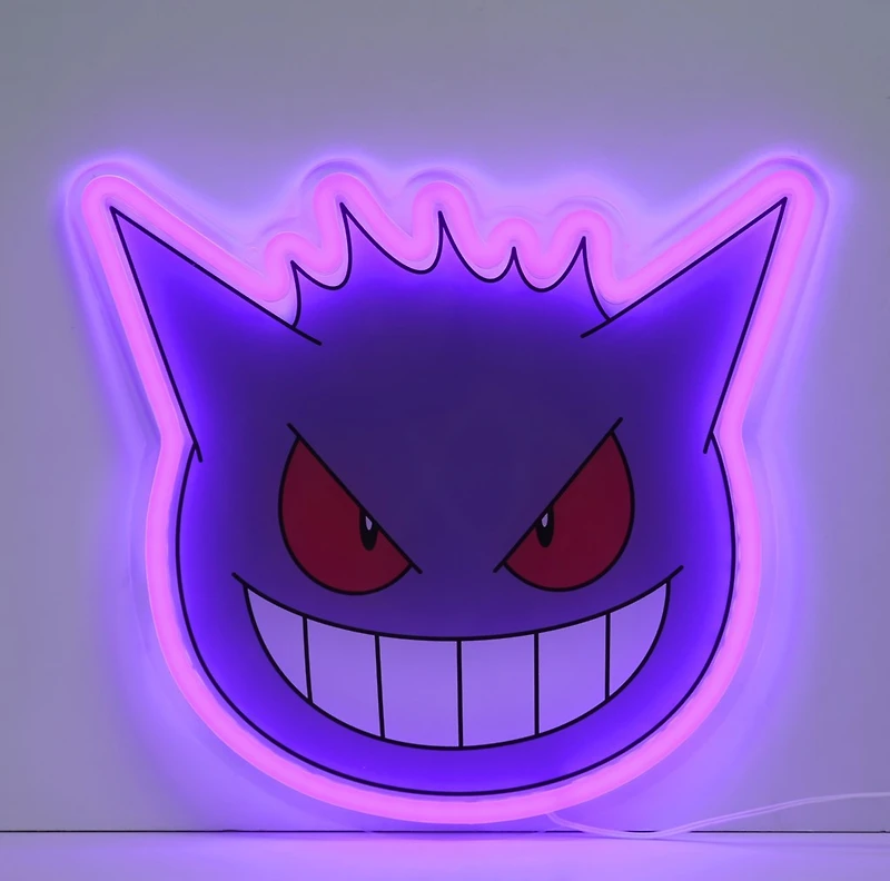 Pokemon Gengar Wall Art with LED Lights 