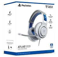 Turtle Beach Atlas 200 Headset Playstation - blanc 