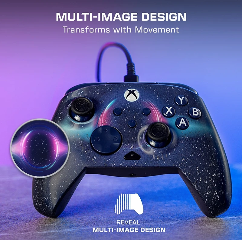 Rematch Advanced Wired Controller - Dark Cosmos 