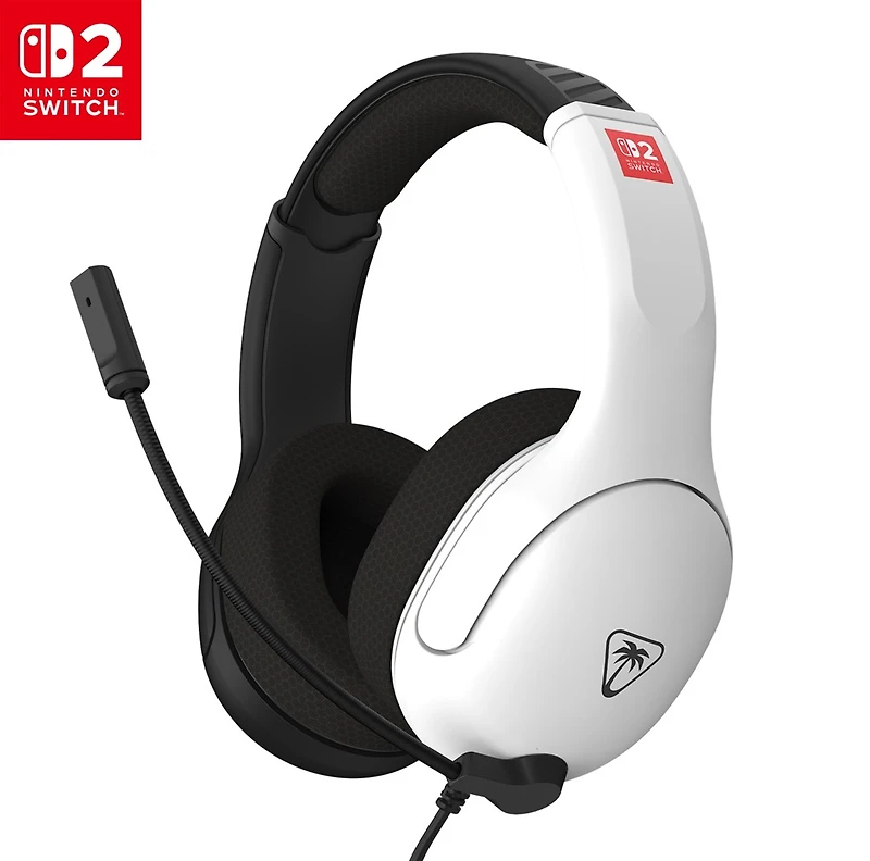 Nintendo Switch 2 Airlite Fit Headset - Black & White 