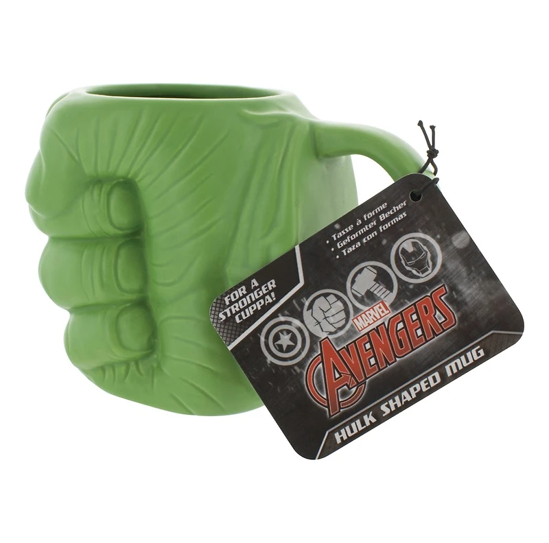 Marvel Avengers Hulk Shaped Mug