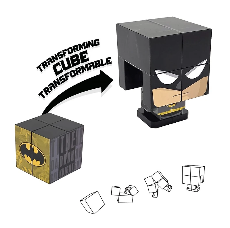 Qubi Batman (DC Comics) Transforming Cube Assortie – Une variation choisie au hasard
