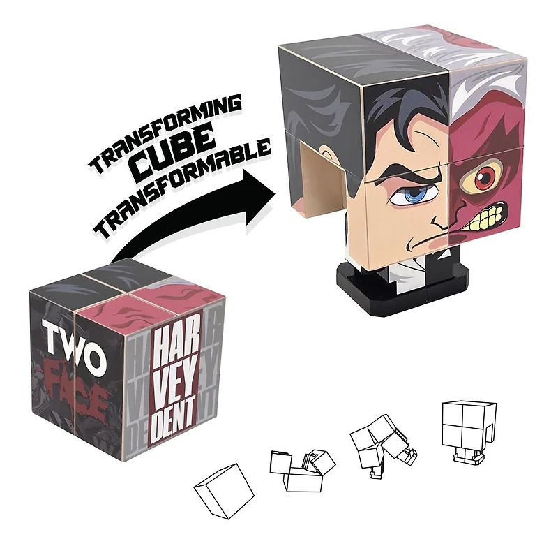 Qubi Batman (DC Comics) Transforming Cube Assortie – Une variation choisie au hasard
