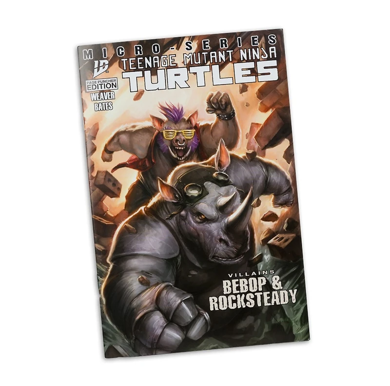 Teenage Mutant Ninja Turtles (Page Punchers) Bebop 5-Inch Action Figure with Comic