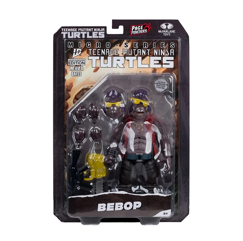Teenage Mutant Ninja Turtles (Page Punchers) Bebop 5-Inch Action Figure with Comic