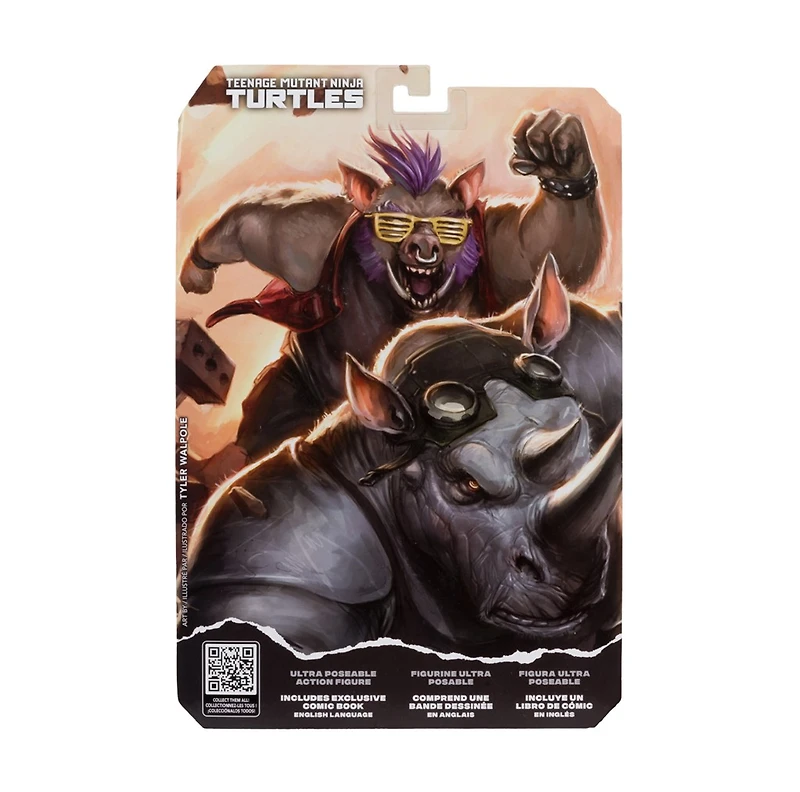 Teenage Mutant Ninja Turtles (Page Punchers) Bebop 5-Inch Action Figure with Comic