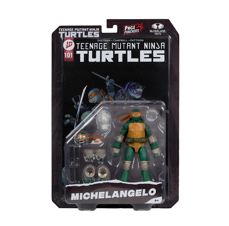 Teenage Mutant Ninja Turtles (Page Punchers) Michelangelo 5-Inch Action Figure with Comic