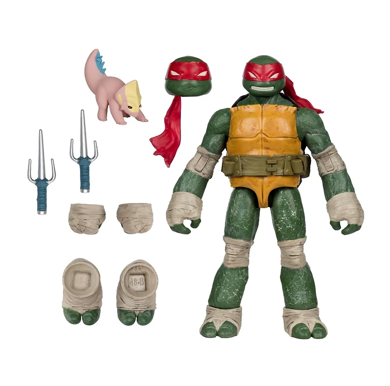 Teenage Mutant Ninja Turtles (Page Punchers) Raphael 5-Inch Action Figure with Comic