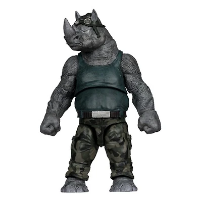 Teenage Mutant Ninja Turtles (Page Punchers) Rocksteady 5-Inch Action Figure with Comic