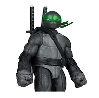 Teenage Mutant Ninja Turtles (Page Punchers) Leonardo (Black, White & Green) 5-Inch Action Figure with Comic McFarlane Toys Red Platinum Edtion