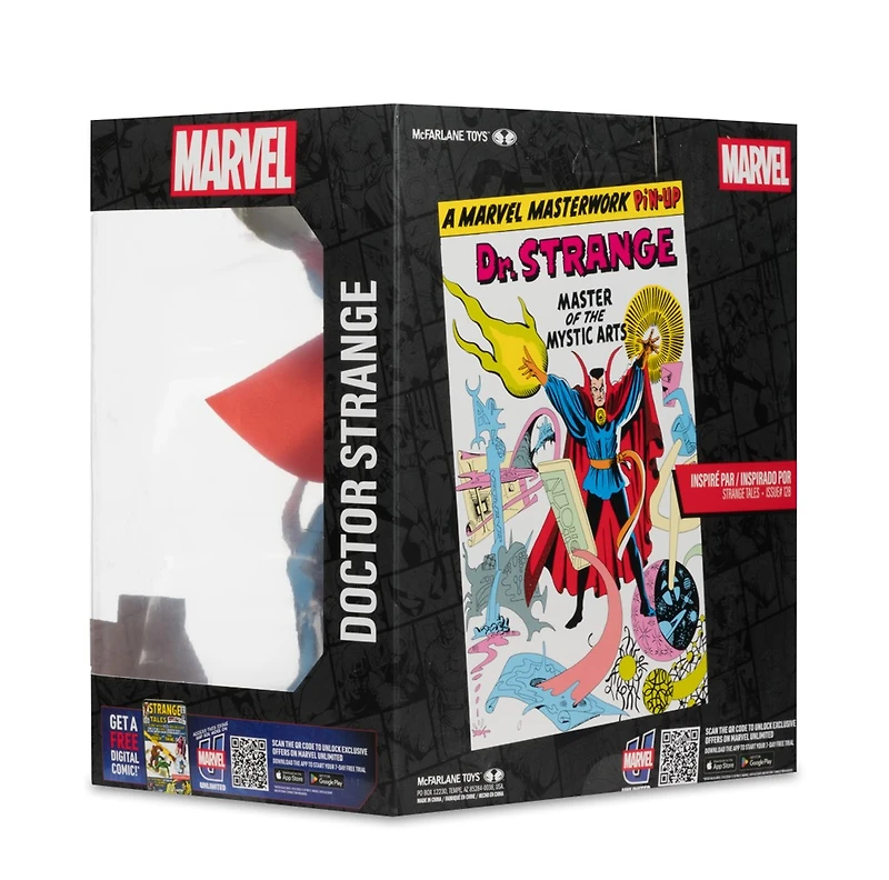Marvel Doctor Strange 1:10th Scale Collectible with Scene (Strange Tales #128)