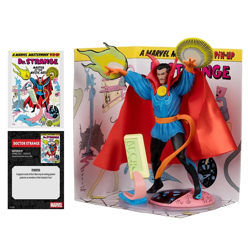 Marvel Doctor Strange 1:10th Scale Collectible with Scene (Strange Tales #128)