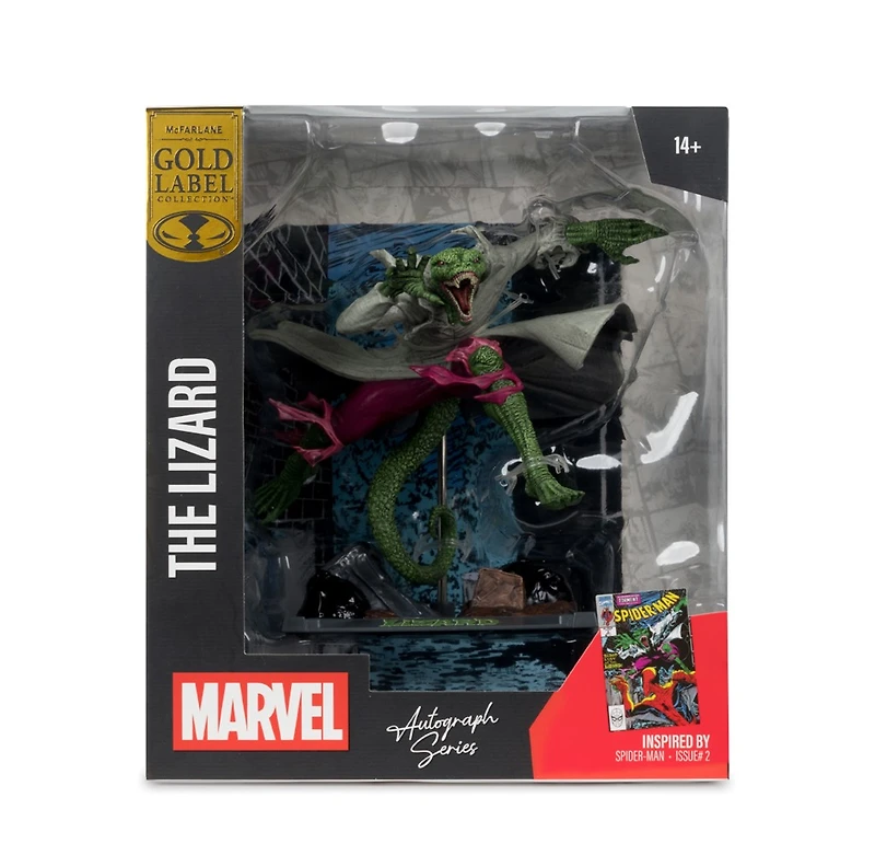 Marvel The Lizard 1:10th Scale Collectible (Spider-Man #2) Autograph Series Gold Label