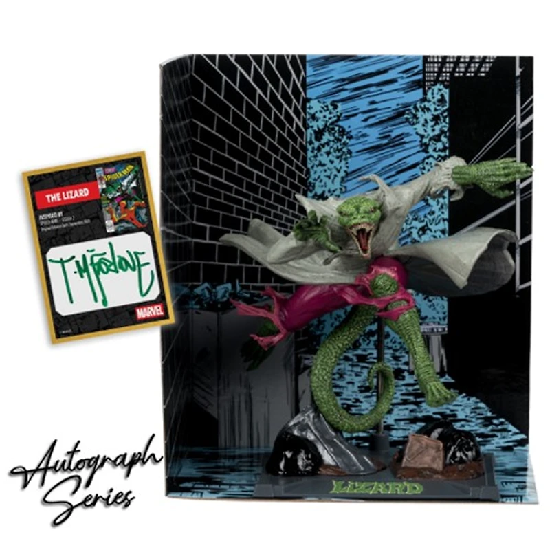 Marvel The Lizard 1:10th Scale Collectible (Spider-Man #2) Autograph Series Gold Label