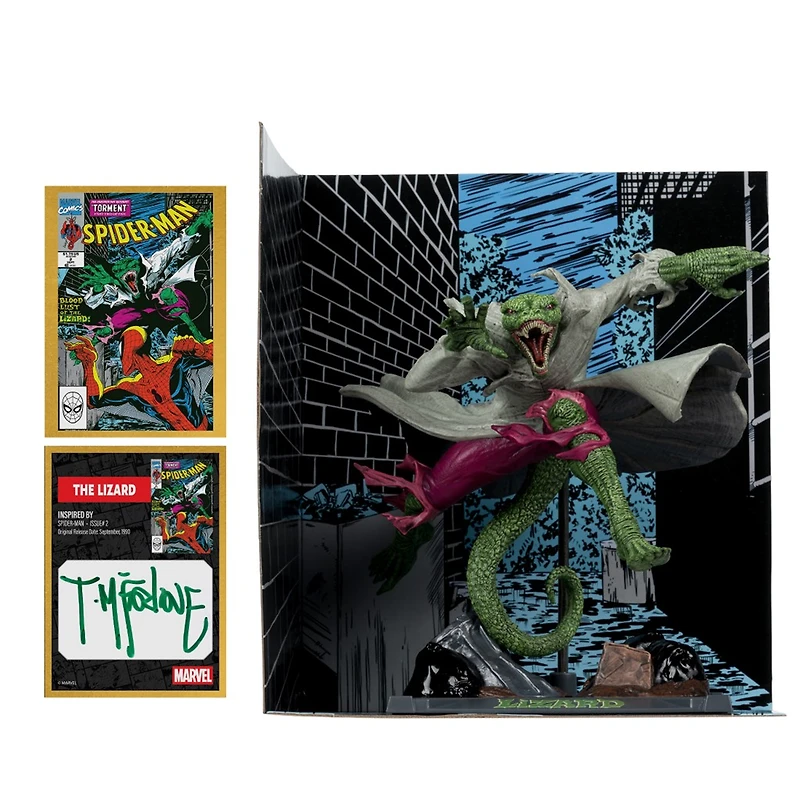 Marvel The Lizard 1:10th Scale Collectible (Spider-Man #2) Autograph Series Gold Label