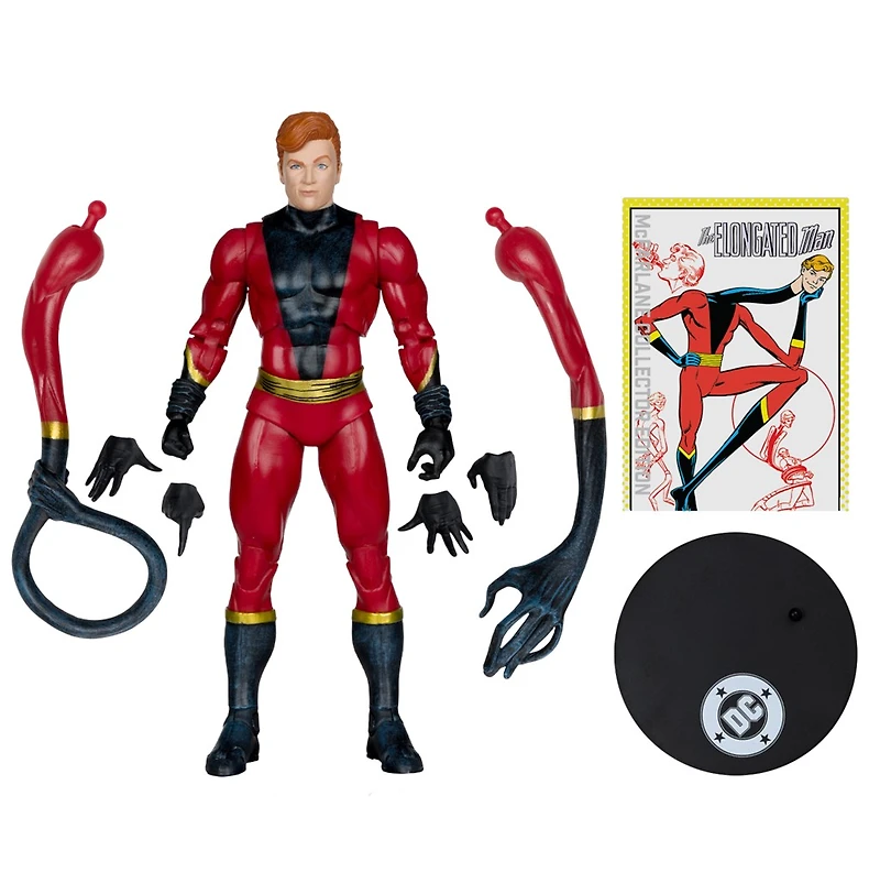 DC Mcfarlane Collector Edition 7-Inch WV13 - #50 Elongated Man (Identity Crisis)