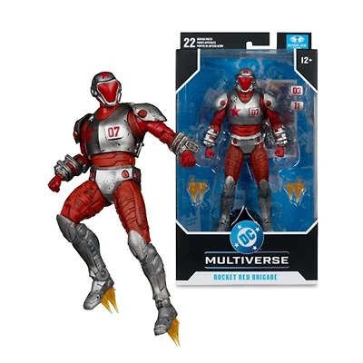 DC Multiverse Rocket Red Brigade (Justice League: Generation Lost) 7-Inch Action Figure
