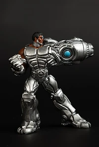 DC Direct Cyborg Limited Edition Collector Vinyl (Todd's Mods) 4.5-Inch Scale Posed Figure