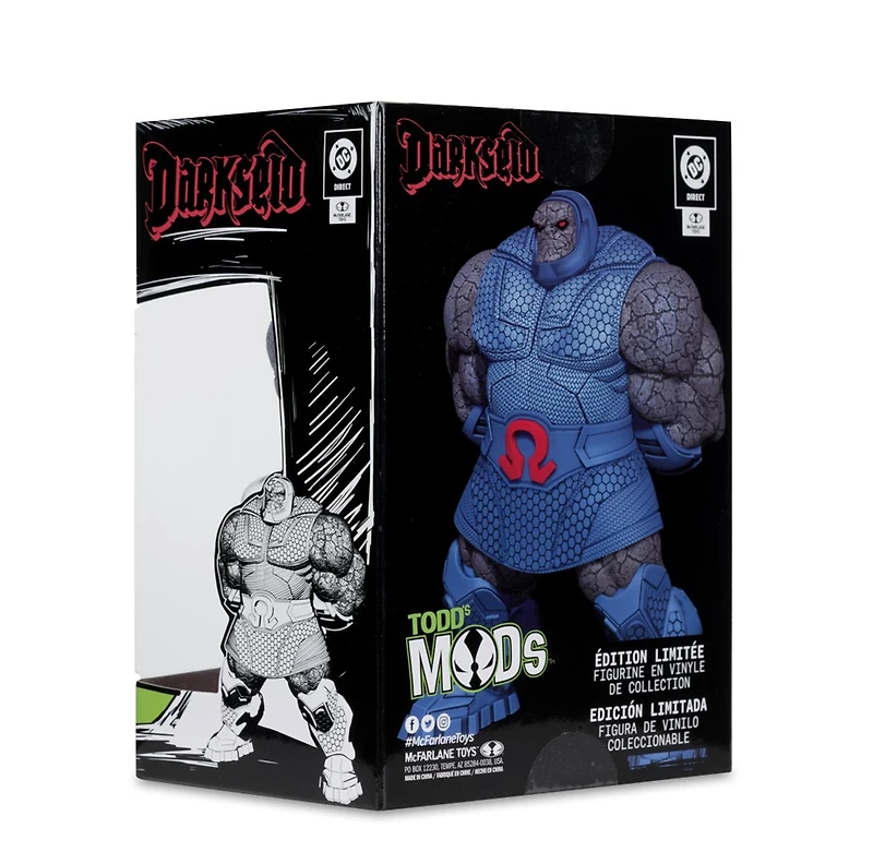 DC Direct Darkseid Limited Edition Collector Vinyl (Todd's Mods) 4.5-Inch Scale Posed Figure