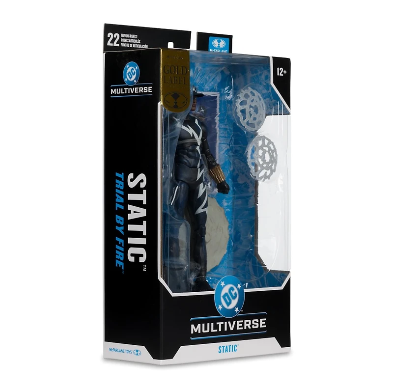 DC Multiverse Static (Trial By Fire) 7-Inch Action Figure Gold Label