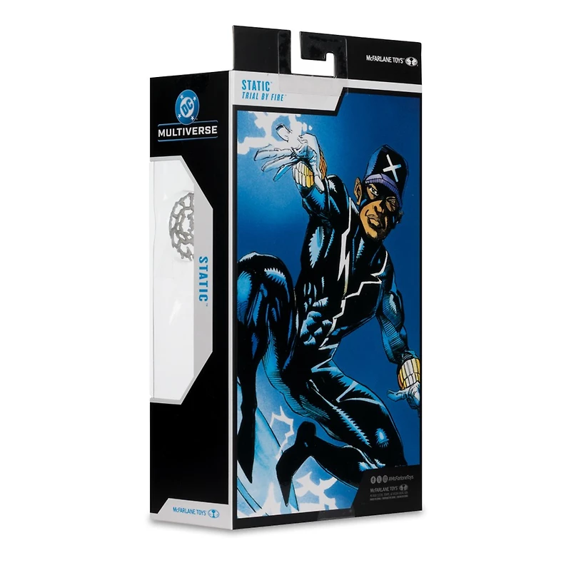 DC Multiverse Static (Trial By Fire) 7-Inch Action Figure Gold Label