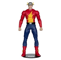DC Direct Page Punchers The Flash Jay Garrick (The Flash #123) 7-Inch Action Figure with Comic Red Platinum Edition