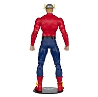 DC Direct Page Punchers The Flash Jay Garrick (The Flash #123) 7-Inch Action Figure with Comic Red Platinum Edition