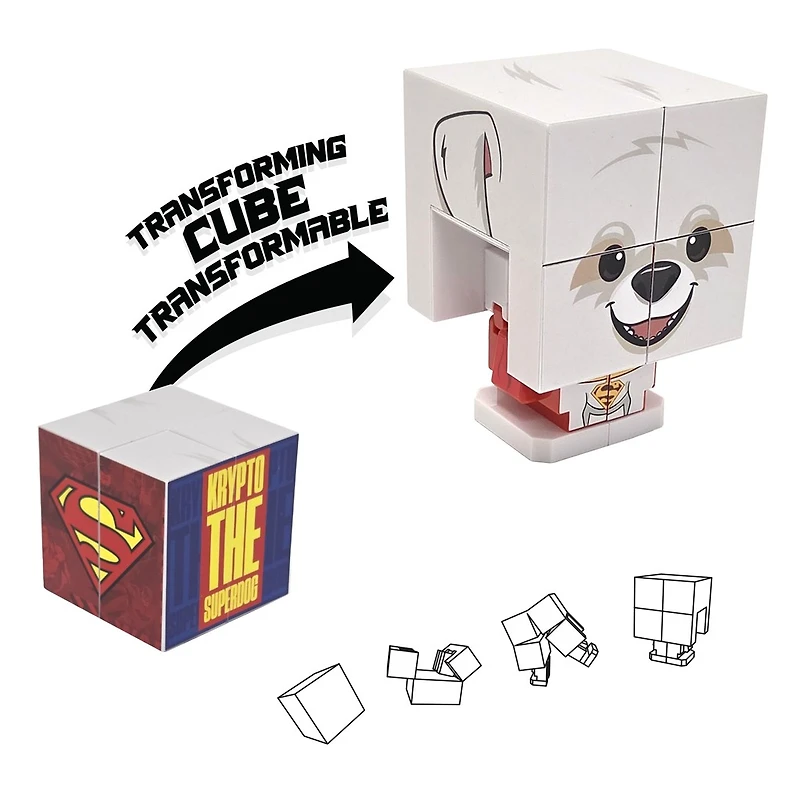 Qubi Superman (DC Comics) Transforming Cube Assortie – Une variation choisie au hasard