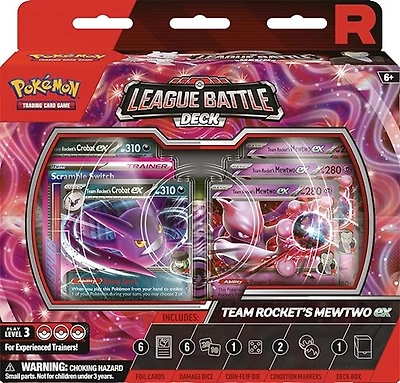 Pokemon Trading Card Game: Team Rocket Mewtwo ex League Battle Deck