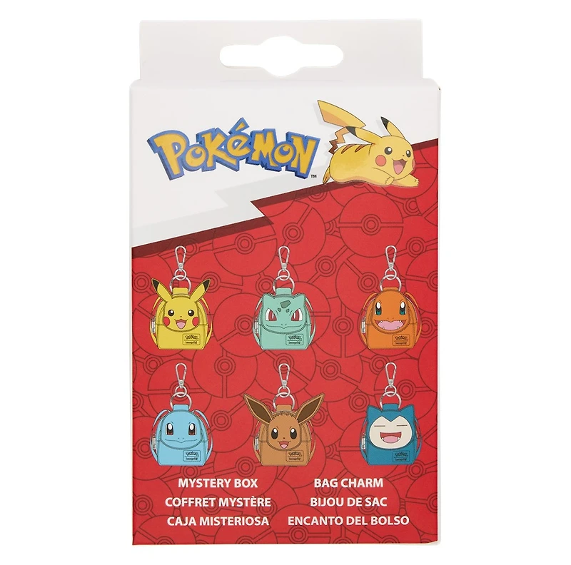 Pokemon Surprise Mini Backpack Keychains – One Variation Chosen at Random
