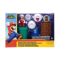 Super Mario 2.5-Inch Spinning Spirit House Diorama