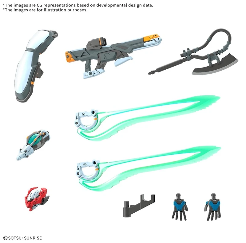 HG 1/144: Mobile Suit Gundam GQuuuuuuX - Endymion Unit (Awakened Ver.)