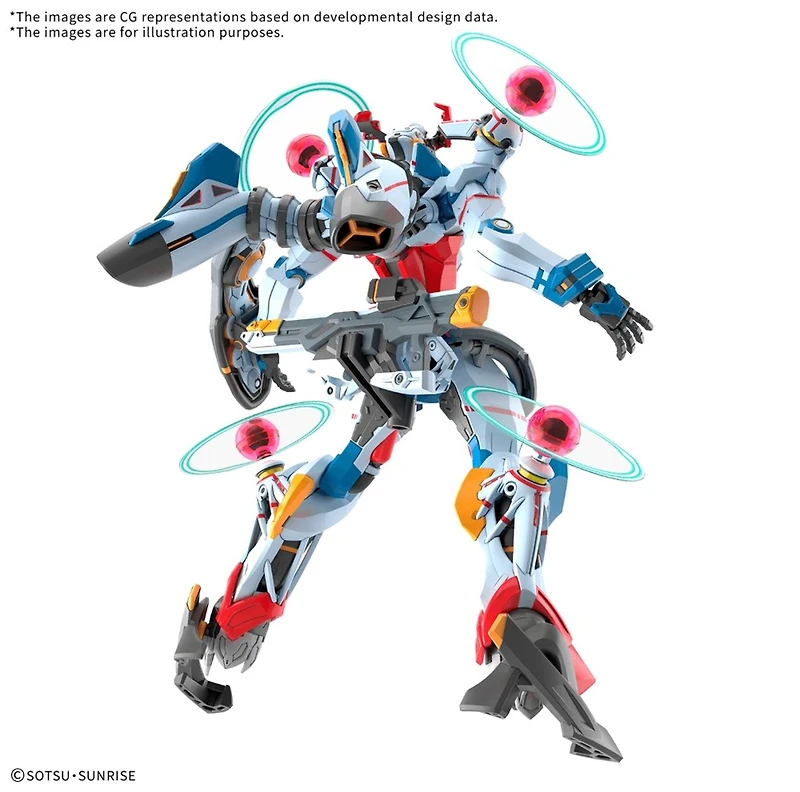 HG 1/144: Mobile Suit Gundam GQuuuuuuX - Endymion Unit (Awakened Ver.)