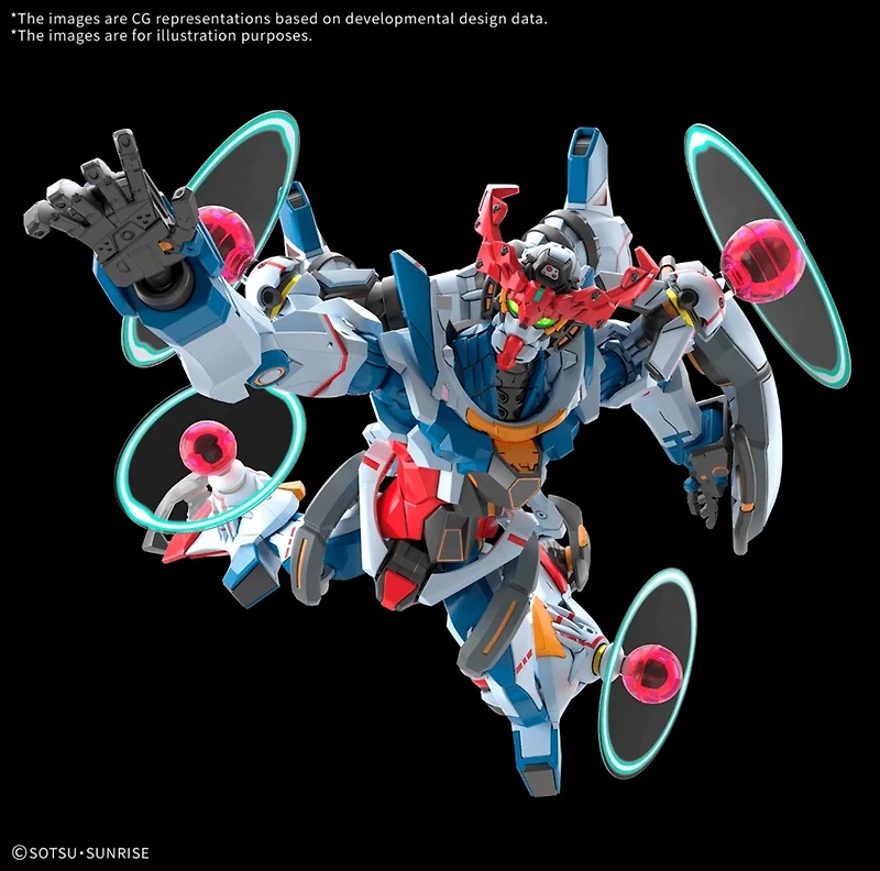 HG 1/144: Mobile Suit Gundam GQuuuuuuX - Endymion Unit (Awakened Ver.)