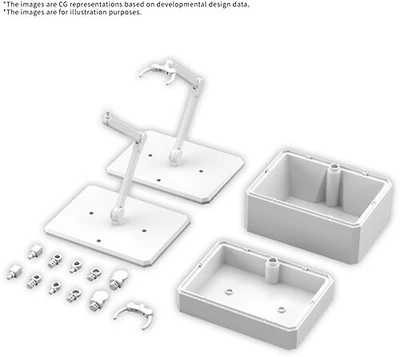 GUNDAM - Action Base 7 & Option Box