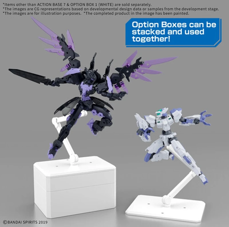 GUNDAM - Action Base 7 & Option Box
