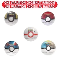 Pokemon Trading Card Game: Pokeball Tin – One Variation Chosen at Random